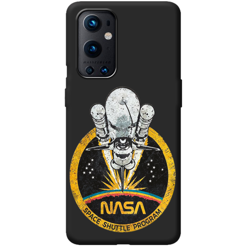 Черный чехол BoxFace OnePlus 9 Pro NASA Spaceship