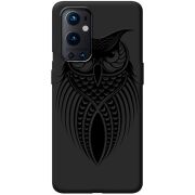 Черный чехол BoxFace OnePlus 9 Pro Owl