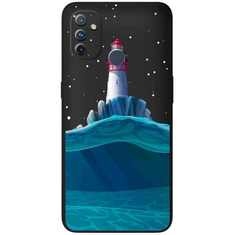 Черный чехол BoxFace OnePlus Nord N100 Lighthouse