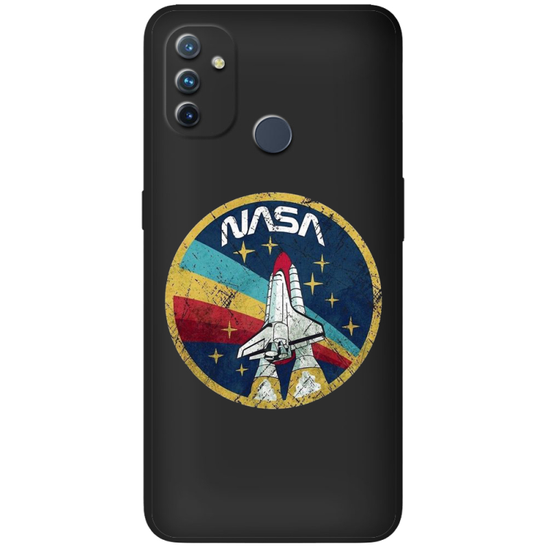 Черный чехол BoxFace OnePlus Nord N100 NASA