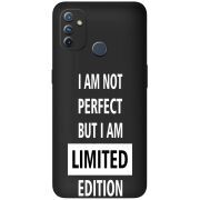 Черный чехол BoxFace OnePlus Nord N100 Limited Edition