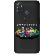 Черный чехол BoxFace OnePlus Nord N100 Among Us Impostors