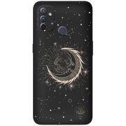 Черный чехол BoxFace OnePlus Nord N100 Moon