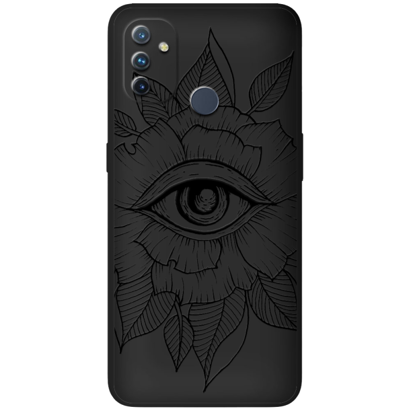 Черный чехол BoxFace OnePlus Nord N100 Eye