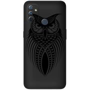 Черный чехол BoxFace OnePlus Nord N100 Owl