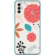 Чехол BoxFace Tecno Spark 8P Line Flowers