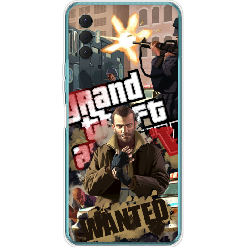 Чехол BoxFace Tecno Spark 8P GTA 4