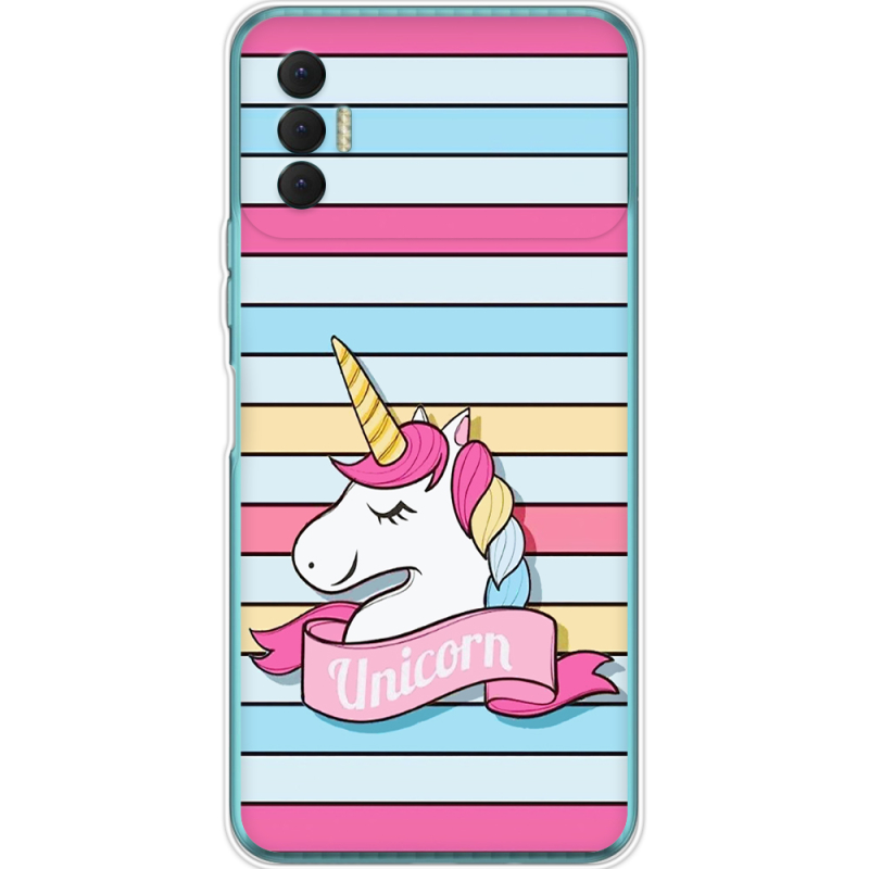 Чехол BoxFace Tecno Spark 8P Unicorn