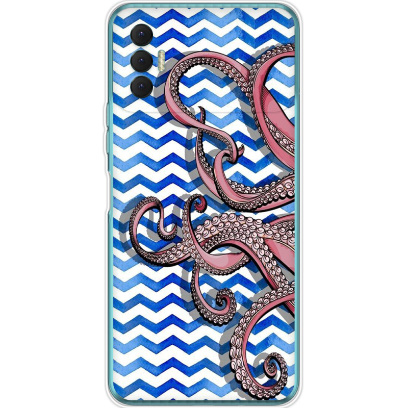 Чехол BoxFace Tecno Spark 8P Sea Tentacles