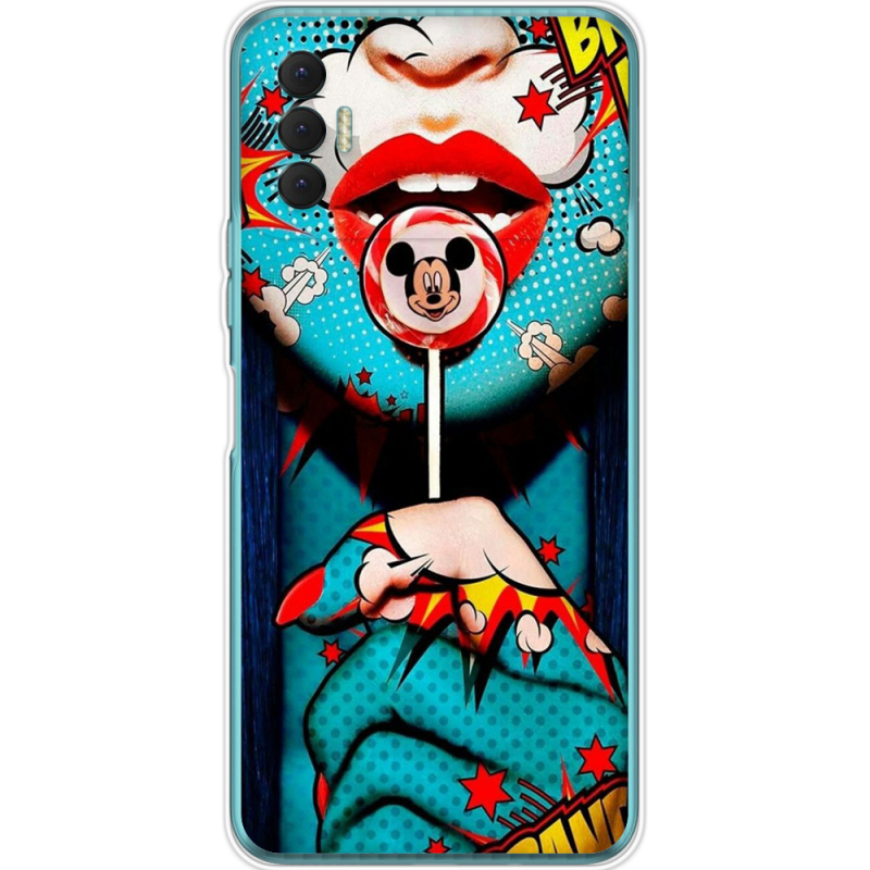 Чехол BoxFace Tecno Spark 8P Girl Pop Art