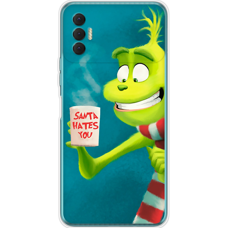 Чехол BoxFace Tecno Spark 8P Santa Hates You