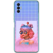 Чехол BoxFace Tecno Spark 8P Girl in the Clouds