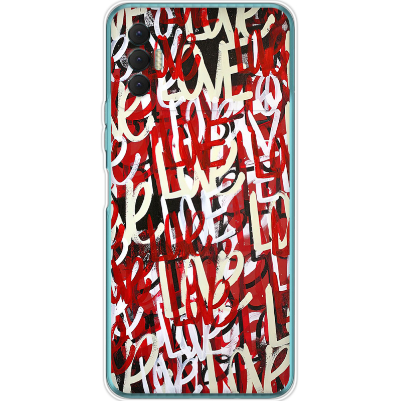 Чехол BoxFace Tecno Spark 8P Love Graffiti