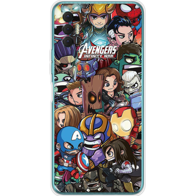 Чехол BoxFace Tecno Spark 8P Avengers Infinity War