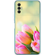 Чехол BoxFace Tecno Spark 8P Bouquet of Tulips