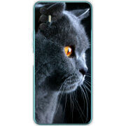 Чехол BoxFace Tecno Spark 8P English cat