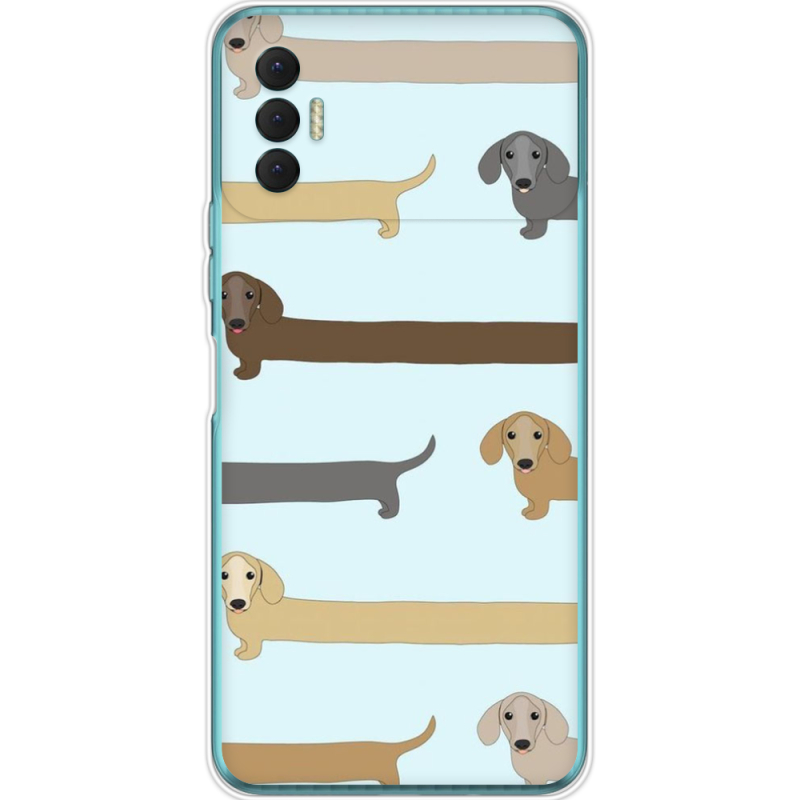 Чехол BoxFace Tecno Spark 8P Dachshund