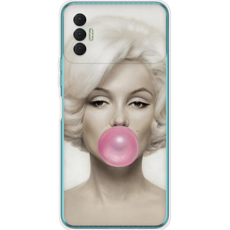 Чехол BoxFace Tecno Spark 8P Marilyn Monroe Bubble Gum