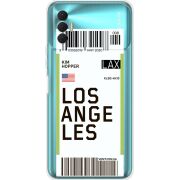 Прозрачный чехол BoxFace Tecno Spark 8P Ticket Los Angeles