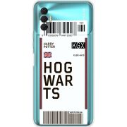 Прозрачный чехол BoxFace Tecno Spark 8P Ticket Hogwarts