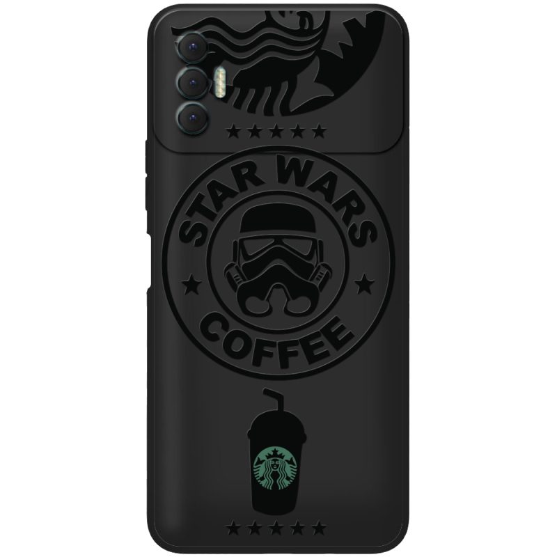 Черный чехол BoxFace Tecno Spark 8P Dark Coffee