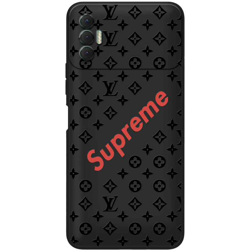 Черный чехол BoxFace Tecno Spark 8P Style S