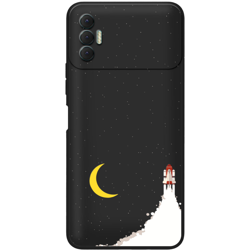 Черный чехол BoxFace Tecno Spark 8P Meet The Stars
