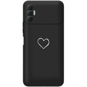 Черный чехол BoxFace Tecno Spark 8P My Heart