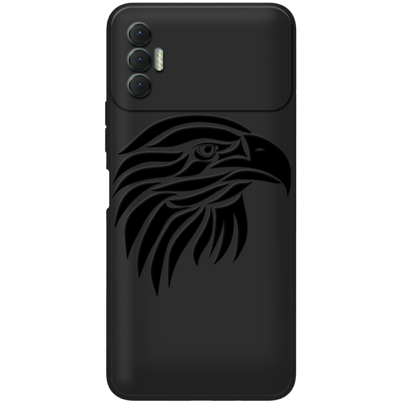 Черный чехол BoxFace Tecno Spark 8P Eagle