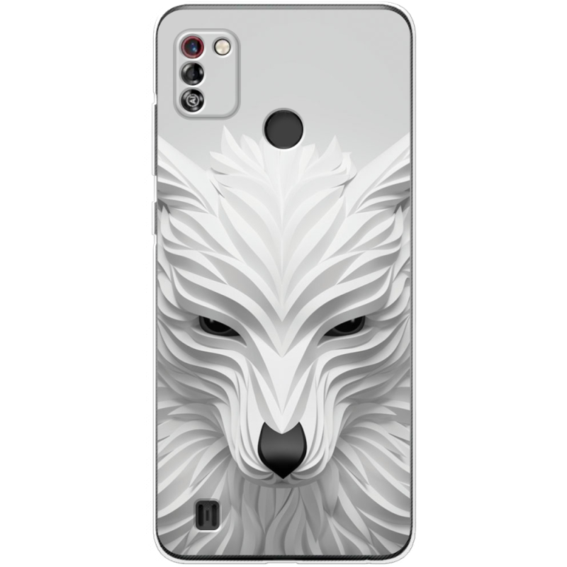 Чехол BoxFace Tecno Pop 4 Pro White Wolf