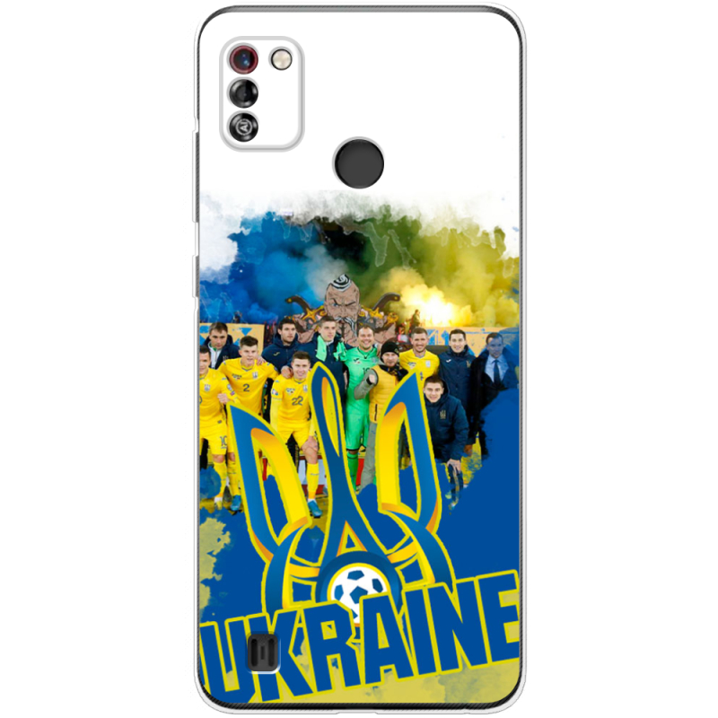 Чехол BoxFace Tecno Pop 4 Pro Ukraine national team