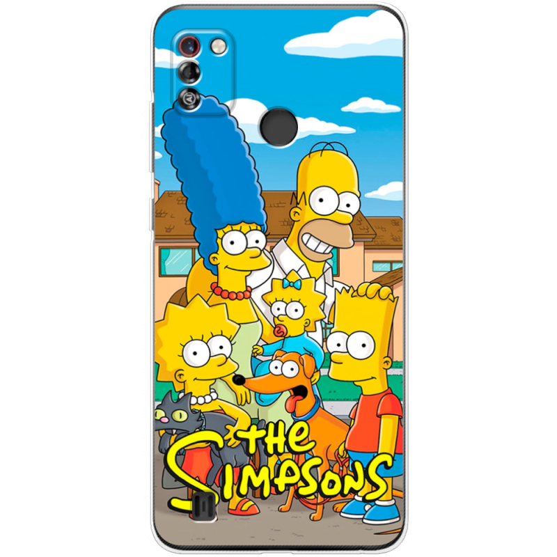 Чехол BoxFace Tecno Pop 4 Pro The Simpsons