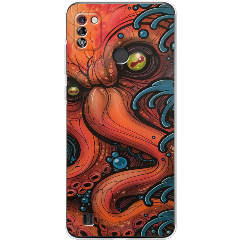 Чехол BoxFace Tecno Pop 4 Pro Octopus