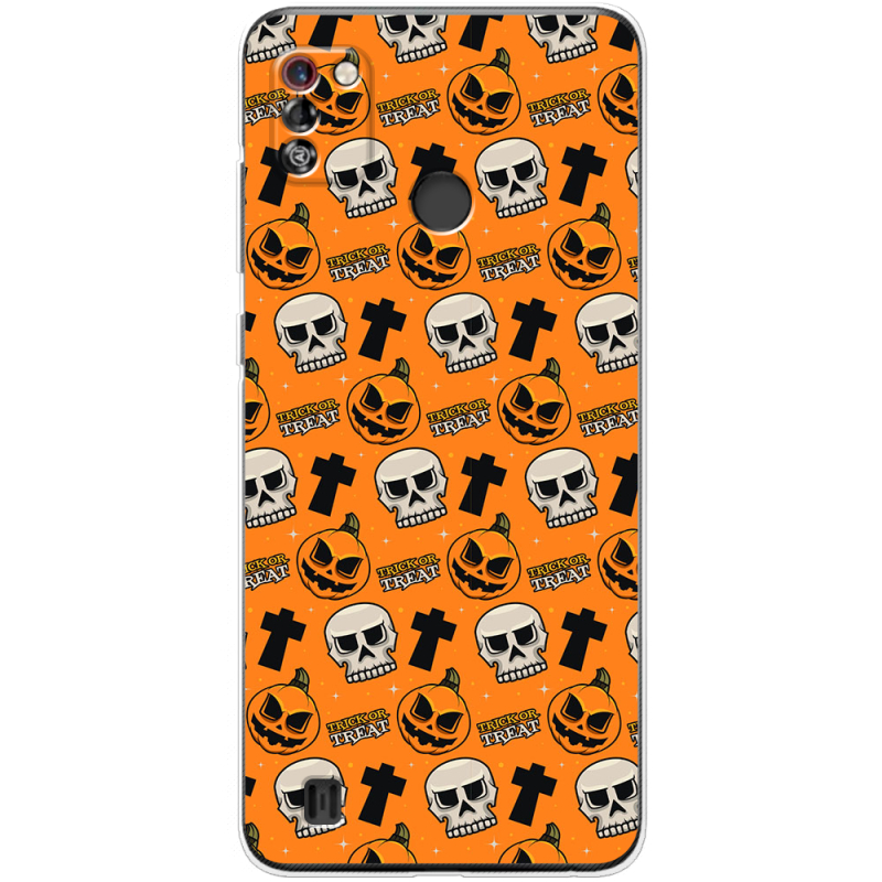 Чехол BoxFace Tecno Pop 4 Pro Halloween Trick or Treat