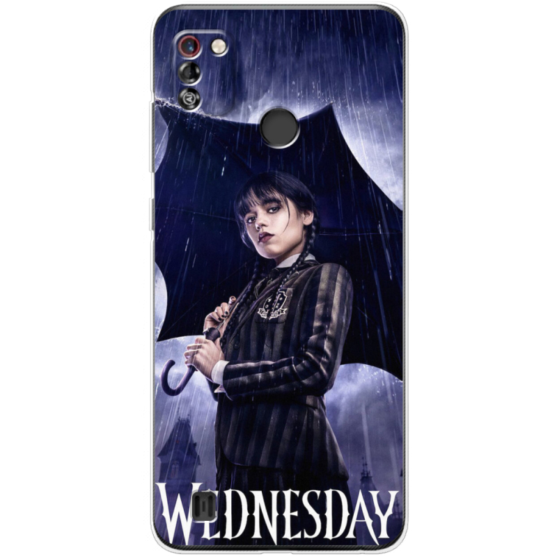 Чехол BoxFace Tecno Pop 4 Pro Wednesday Addams