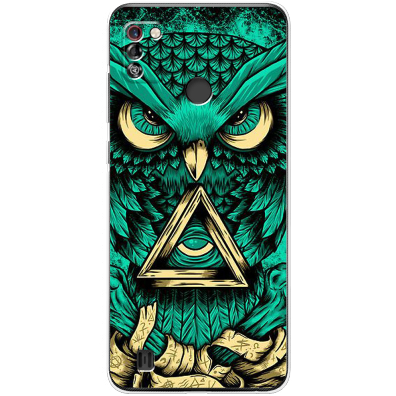 Чехол BoxFace Tecno Pop 4 Pro Masonic Owl