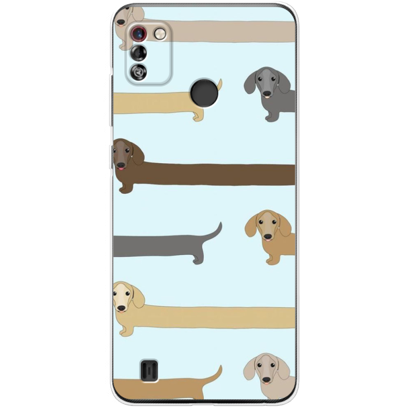 Чехол BoxFace Tecno Pop 4 Pro Dachshund