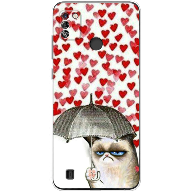 Чехол BoxFace Tecno Pop 4 Pro Raining Hearts