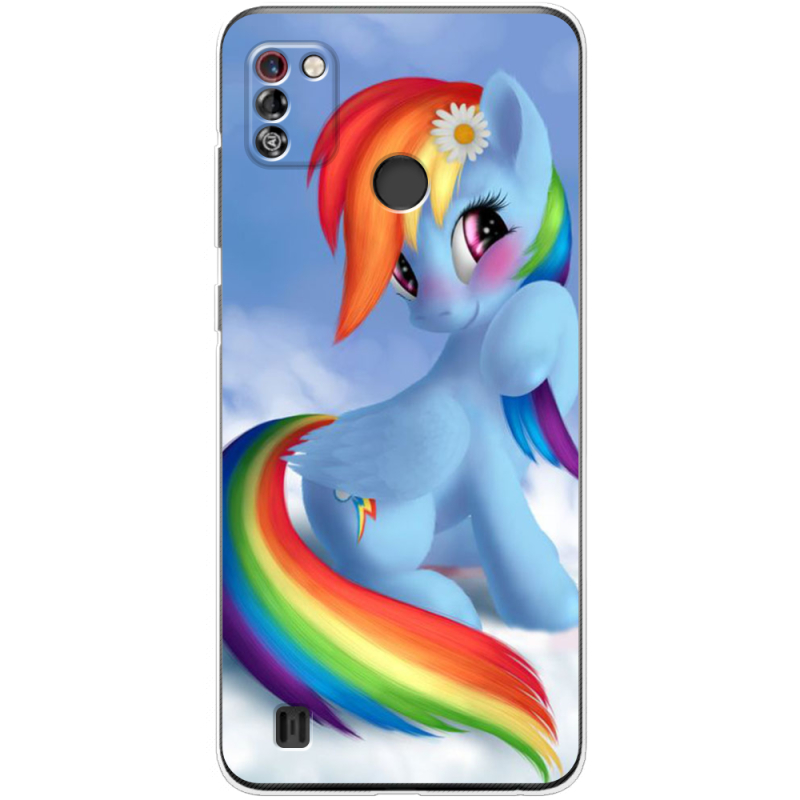 Чехол BoxFace Tecno Pop 4 Pro My Little Pony Rainbow Dash