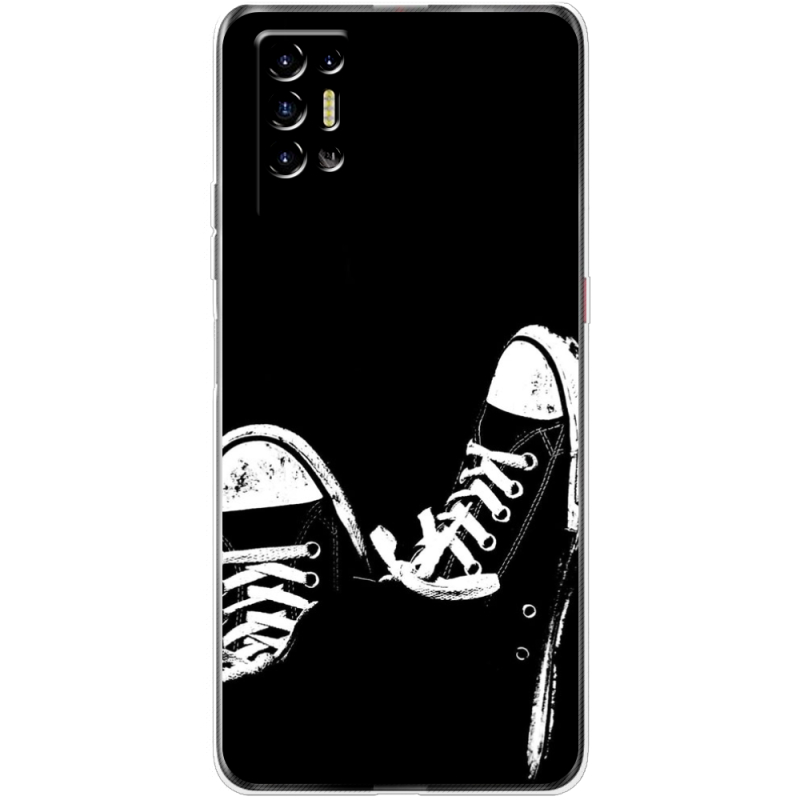 Чехол BoxFace Tecno POVA 2 Black Sneakers