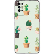 Чехол BoxFace Tecno POVA 2 L-green Cacti