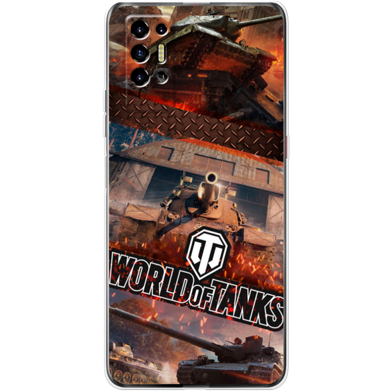 Чехол BoxFace Tecno POVA 2 World Of Tanks