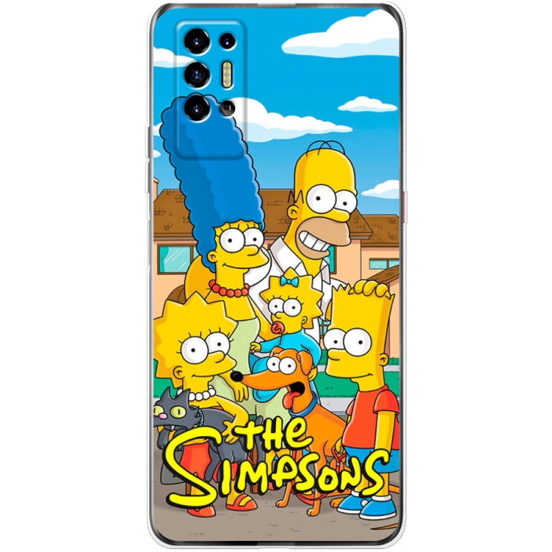 Чехол BoxFace Tecno POVA 2 The Simpsons