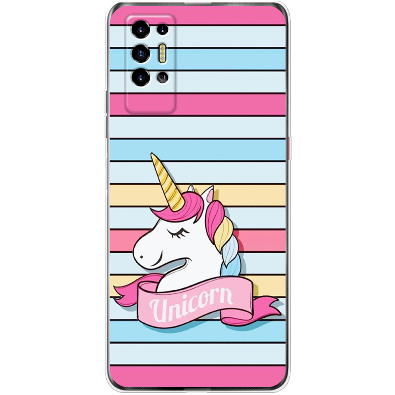 Чехол BoxFace Tecno POVA 2 Unicorn