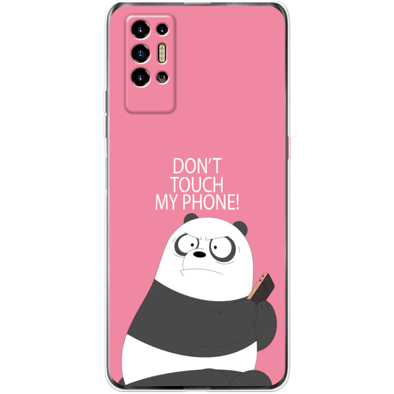 Чехол BoxFace Tecno POVA 2 Dont Touch My Phone Panda