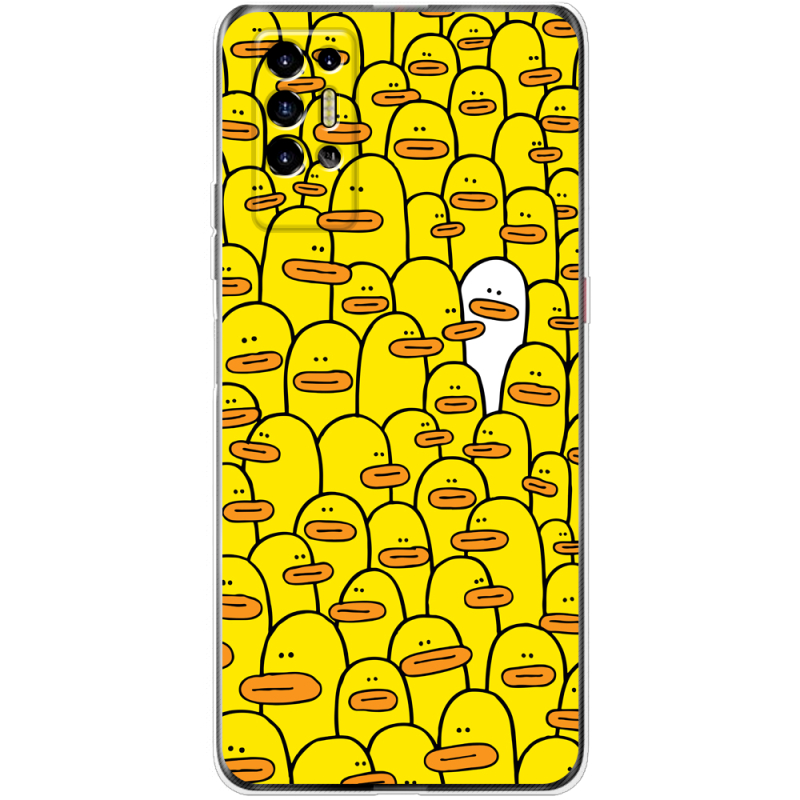 Чехол BoxFace Tecno POVA 2 Yellow Ducklings