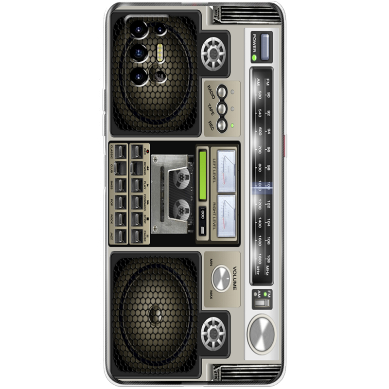 Чехол BoxFace Tecno POVA 2 Old Boombox