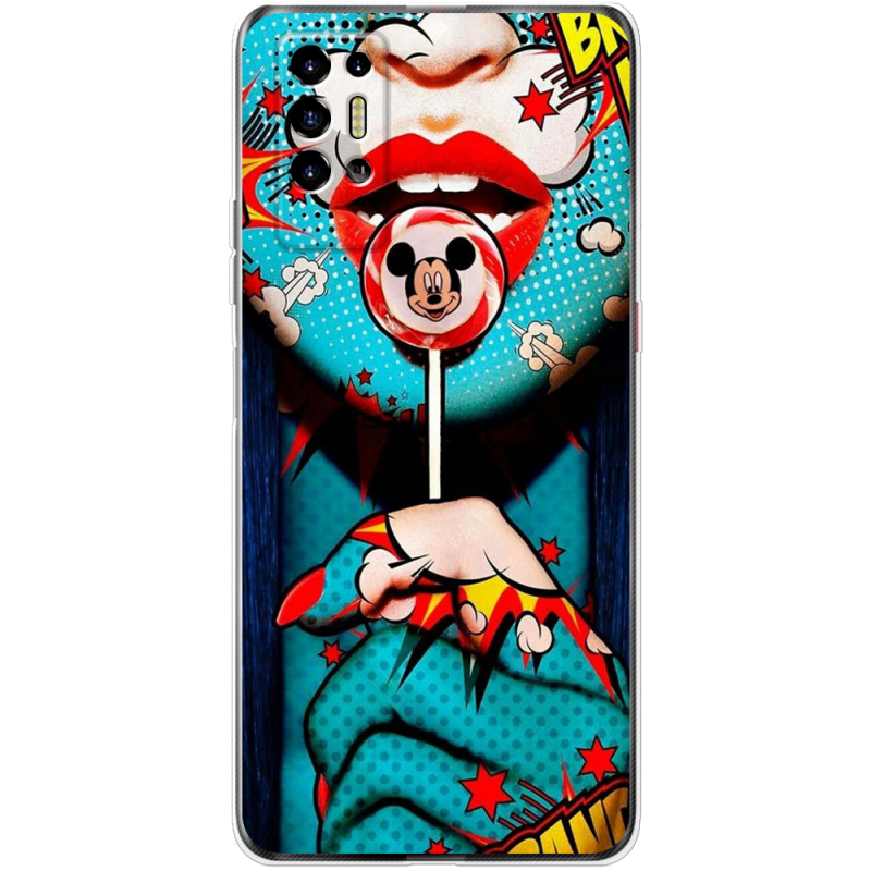 Чехол BoxFace Tecno POVA 2 Girl Pop Art