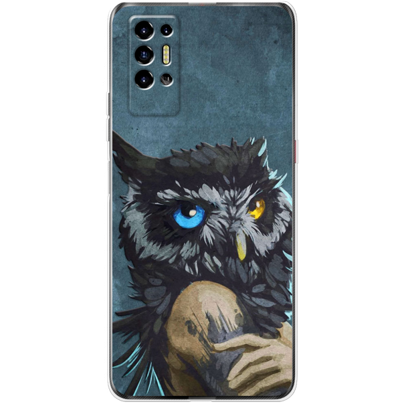 Чехол BoxFace Tecno POVA 2 Owl Woman