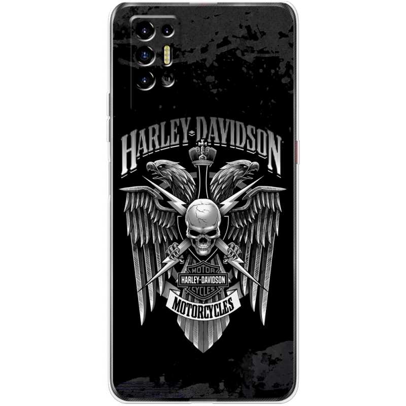 Чехол BoxFace Tecno POVA 2 Harley Davidson